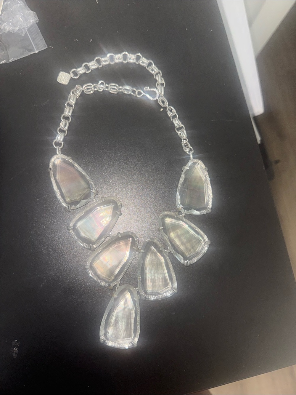 Kendra Scott Harlow Mother of Pearl Statement Necklace - Women Jewelry
